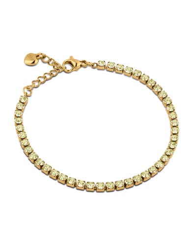 OPS GLIMMER bracciale tennis 2,5mm oro champagne